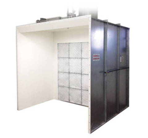 Open Front Spray Booths