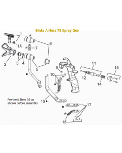 Binks Airless 75 Spray Gun