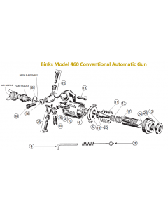 Binks Model 95A Conventional Automatic Gun