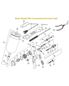 Binks Model 95G Conventional Gravity Feed