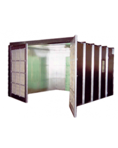 18' x 10' x 7' Enclosed Industrial Booth