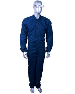 POLYCARB COVERALL, SMALL, NAVY