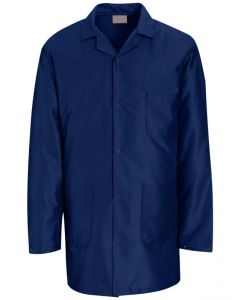 POLYCARB LAB COAT SMALL, NAVY