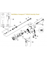 Devilbiss Compact HVLP Gravity Feed