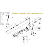 Devilbiss Compact TransTech Gravity Feed