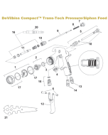Devilbiss Compact TransTech Pressure/Siphon Feed
