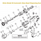 Binks Model 30 Automatic Glass Bead Dispensing Gun