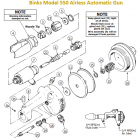 Binks Model 550 Automatic Airless Spray Gun