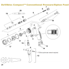 Devilbiss Compact Conventional Pressure/Siphon Feed
