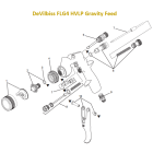 DeVilbiss FLG4  HVLP Gravity Feed