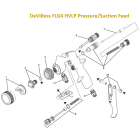 DeVilbiss FLG4  HVLP Pressure/Siphon Feed