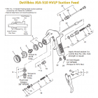 DeVilbiss JGA-510 HVLP Suction Feed